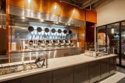 Orion is proud to be the fabrication partner for this innovative restaurant designed by Joe the Architect - Spyce Boston