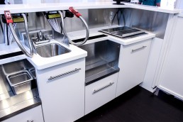 Custom millwork for Lakeview Pavilion