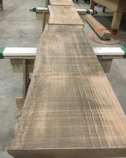 Refinished Oak Slabs